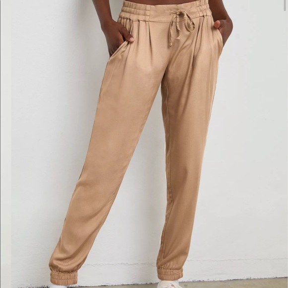 Aritzia Pants - Aritzia los feliz pant in grey mauve